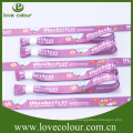 Fashion ECO friendly wristband with sublimation printing logo